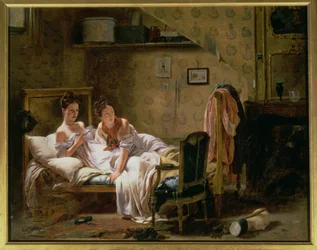 Due donne a letto
